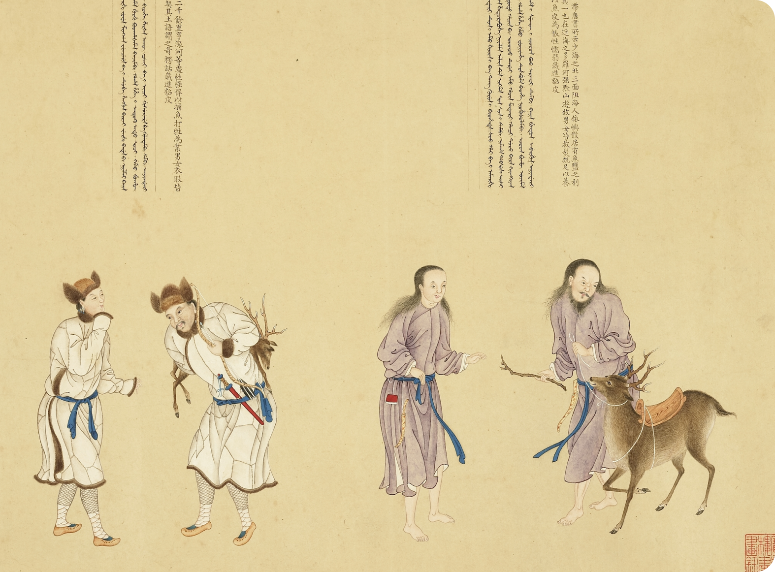 谢遂修改本皇清职贡图